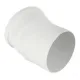 Отвод канализационный Raupiano Plus 110х15° REHAU (РЕХАУ - 11234241001)