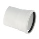 Отвод канализационный Raupiano Plus 110х15° REHAU (РЕХАУ - 11234241001)