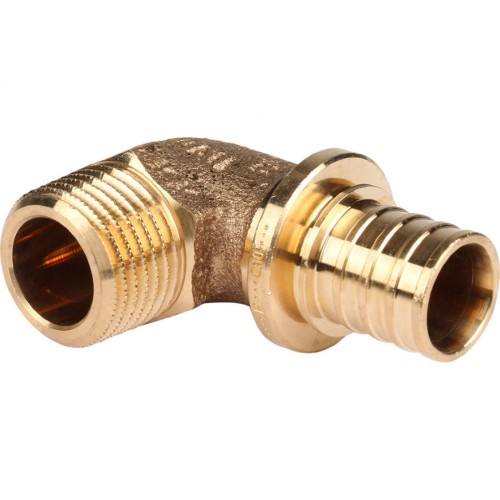 Уголок-переходник с наружной резьбой 20-R 1/2 RX+ REHAU (РЕХАУ - 14563481001)