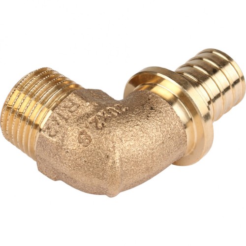 Уголок-переходник с наружной резьбой 20-R 1/2 RX+ REHAU (РЕХАУ - 14563481001)
