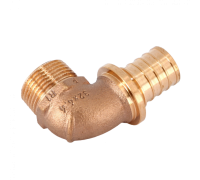 Уголок-переходник с наружной резьбой 32-R 1 RX+ REHAU (РЕХАУ - 14563521001)