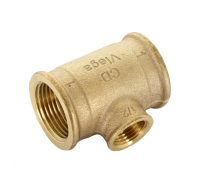 Тройник переходной с внутренней резьбой 1"x1/2"x1" Viega