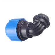 Уголок с внутренней резьбой 25x1/2" ПНД Политэк