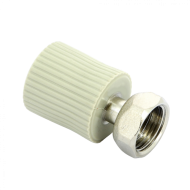 Переходник с накидной гайкой и вварным латунным патрубком PPR 20х1/2" FV-Plast