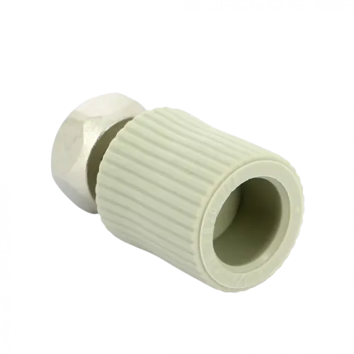 Переходник с накидной гайкой и вварным латунным патрубком PPR 20х1/2" FV-Plast