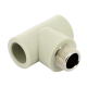 Тройник PPR с наружной резьбой 25x3/4" FV-Plast
