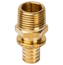 Переходник с наружной резьбой 16xR 1/2" для труб из сшитого полиэтилена Stout