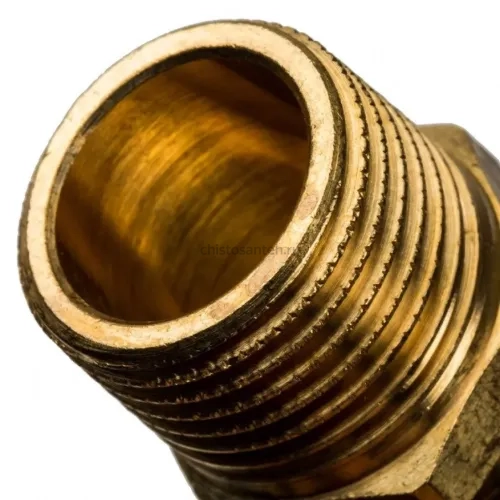 Переходник с наружной резьбой 16xR 1/2" для труб из сшитого полиэтилена Stout