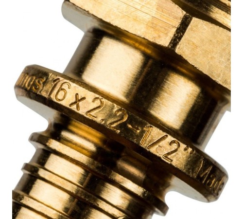 Переходник с наружной резьбой 16xR 1/2" для труб из сшитого полиэтилена Stout