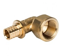 Угольник-переходник с внутренней резьбой 20xG 3/4" для труб из сшитого полиэтилена Stout