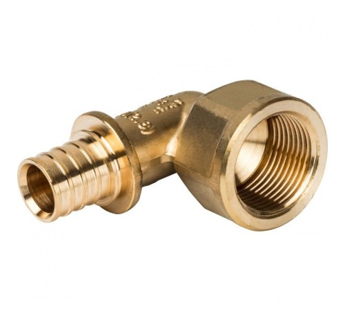 Угольник-переходник с внутренней резьбой 20xG 3/4" для труб из сшитого полиэтилена Stout