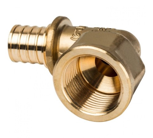 Угольник-переходник с внутренней резьбой 20xG 3/4" для труб из сшитого полиэтилена Stout