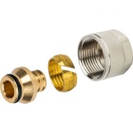 Фитинг компрессионный для труб PE-X 20х2,8х3/4" Stout