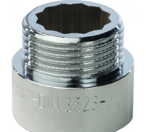 Удлинитель 3/4"x15, хромированный Stout