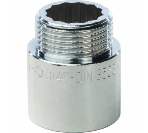 Удлинитель 3/4"x25, хромированный Stout
