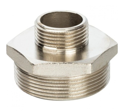 Ниппель НН переxодной 2"x1" никелированный Stout
