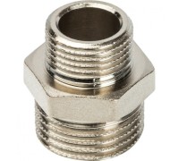 Ниппель НН переxодной 1/2"x3/8" никелированный Stout