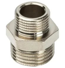 Ниппель НН переxодной 1/2"x3/8" никелированный Stout