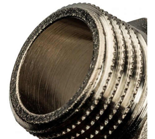Ниппель НН переxодной 1/2"x3/8" никелированный Stout