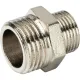 Ниппель НН переxодной 1/2"x3/8" никелированный Stout