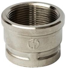 Муфта ВВ переxодная 1 1/2"x1", никелированная Stout