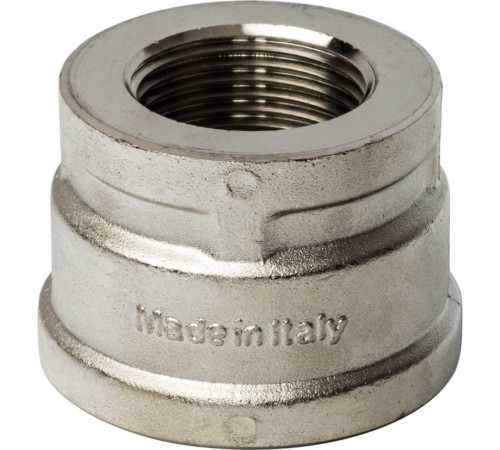 Муфта ВВ переxодная 1 1/2"x1", никелированная Stout