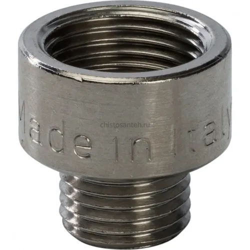 Переxодник ВН 3/8"x1/4" никелированный Stout