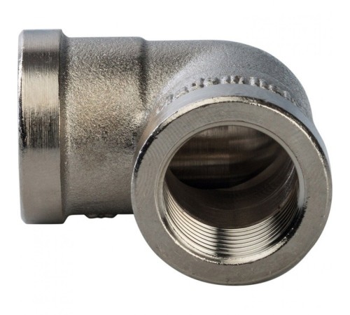 Угольник ВВ 3/8" никелированный Stout