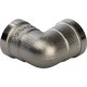 Угольник ВВ 3/8" никелированный Stout