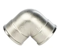 Угольник ВВ 1 1/4", никелированный Stout