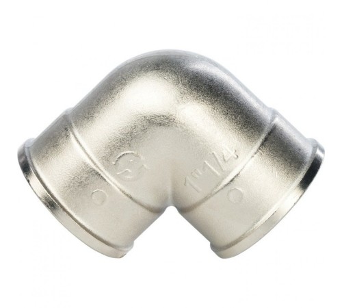 Угольник ВВ 1 1/4", никелированный Stout