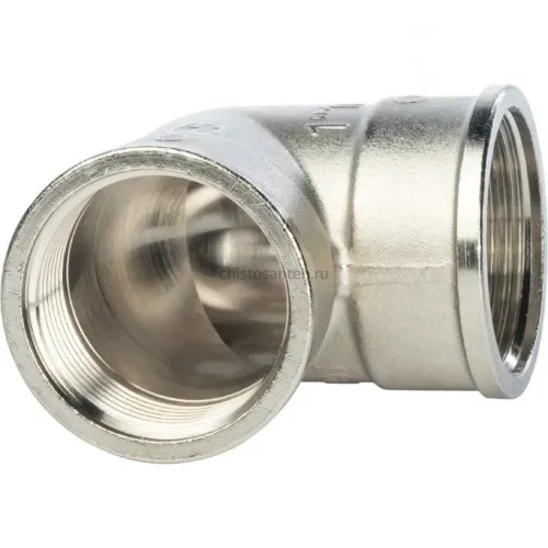 Угольник ВВ 1 1/4", никелированный Stout