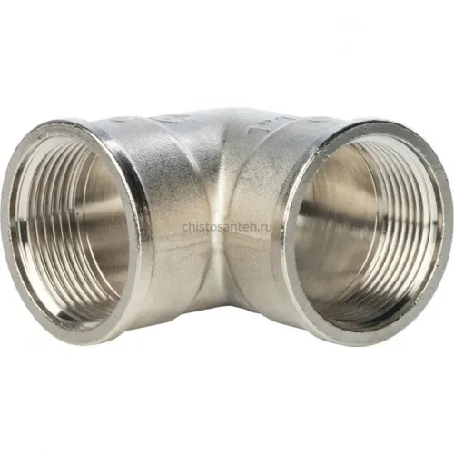 Угольник ВВ 1 1/4", никелированный Stout