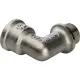 Угольник с упором НВ 3/8" никелированный Stout