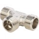 Тройник НН 1/2x1/2x1/2, никелированный Stout