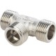 Тройник НН 1/2x1/2x1/2, никелированный Stout