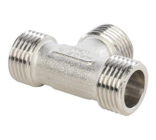 Тройник НН 1/2x1/2x1/2, никелированный Stout