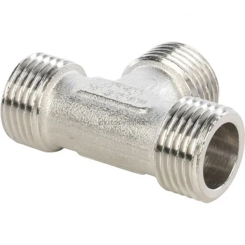 Тройник НН 1/2x1/2x1/2, никелированный Stout