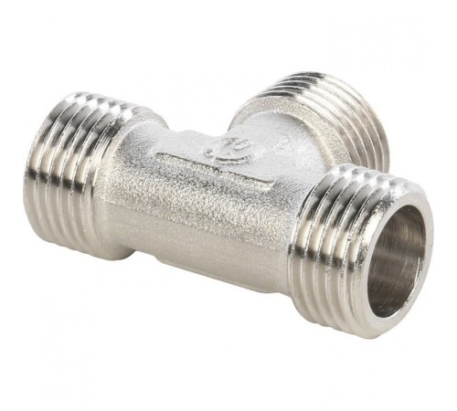 Тройник НН 1/2x1/2x1/2, никелированный Stout