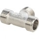 Тройник НН 1/2x1/2x1/2, никелированный Stout