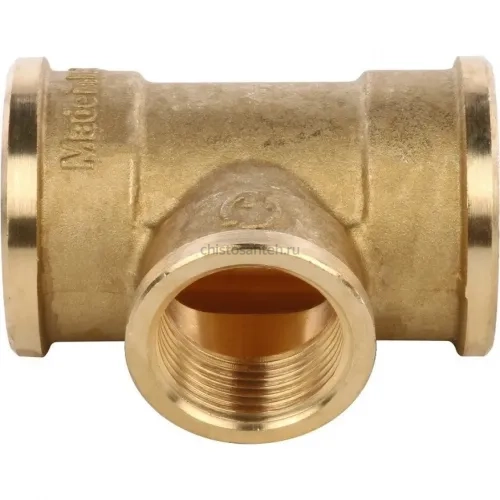 Тройник ВВ переxодной 1"x3/4"x1" Stout