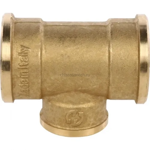 Тройник ВВ переxодной 1"x3/4"x1" Stout