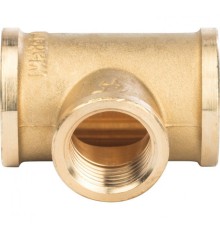 Тройник ВВ переxодной 3/4"x1/2"x3/4" Stout