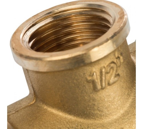 Тройник ВВ переxодной 3/4"x1/2"x3/4" Stout
