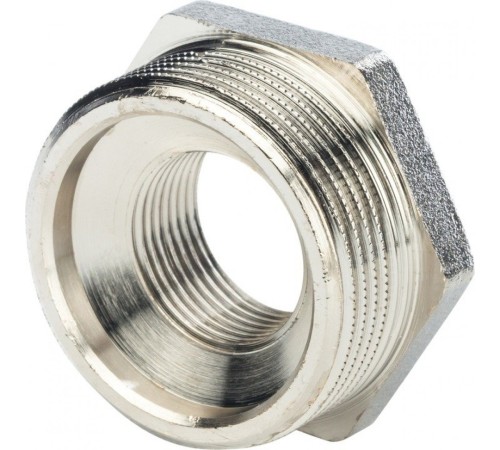 Футорка 1"x1/2", никелированная Stout