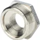 Футорка 1"x1/2", никелированная Stout