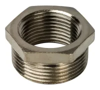 Футорка 1 1/2"x1 1/4", никелированная Stout
