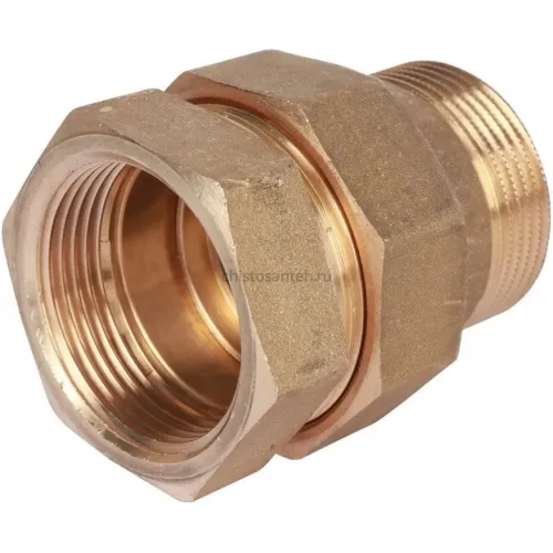 Разъемное соединение "американка" ВН 1 1/4", уплотнение под гайкой o-ring кольцо Stout