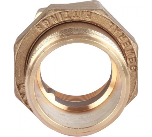 Разъемное соединение "американка" ВН 1 1/4", уплотнение под гайкой o-ring кольцо Stout