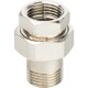 Разъемное соединение американка ВН 1/2" уплотнение под гайкой o-ring кольцо, никелированное Stout